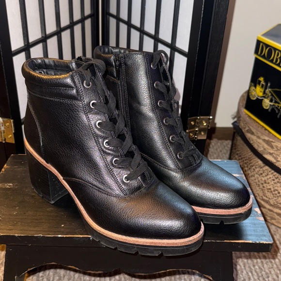 Naturalizer Shoes - Naturalizer Black Lace Up Boots